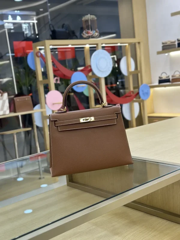 Hermès Brown Top Handle Bag image 1