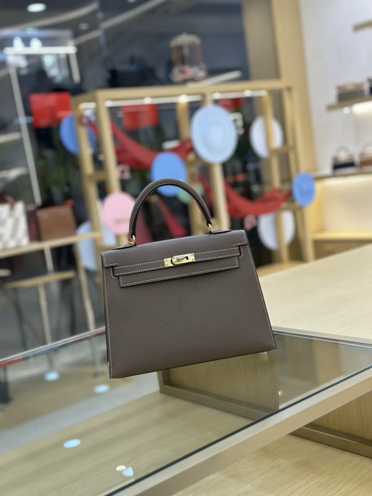 Hermès Epsom Leather Top Handle Bag image 1