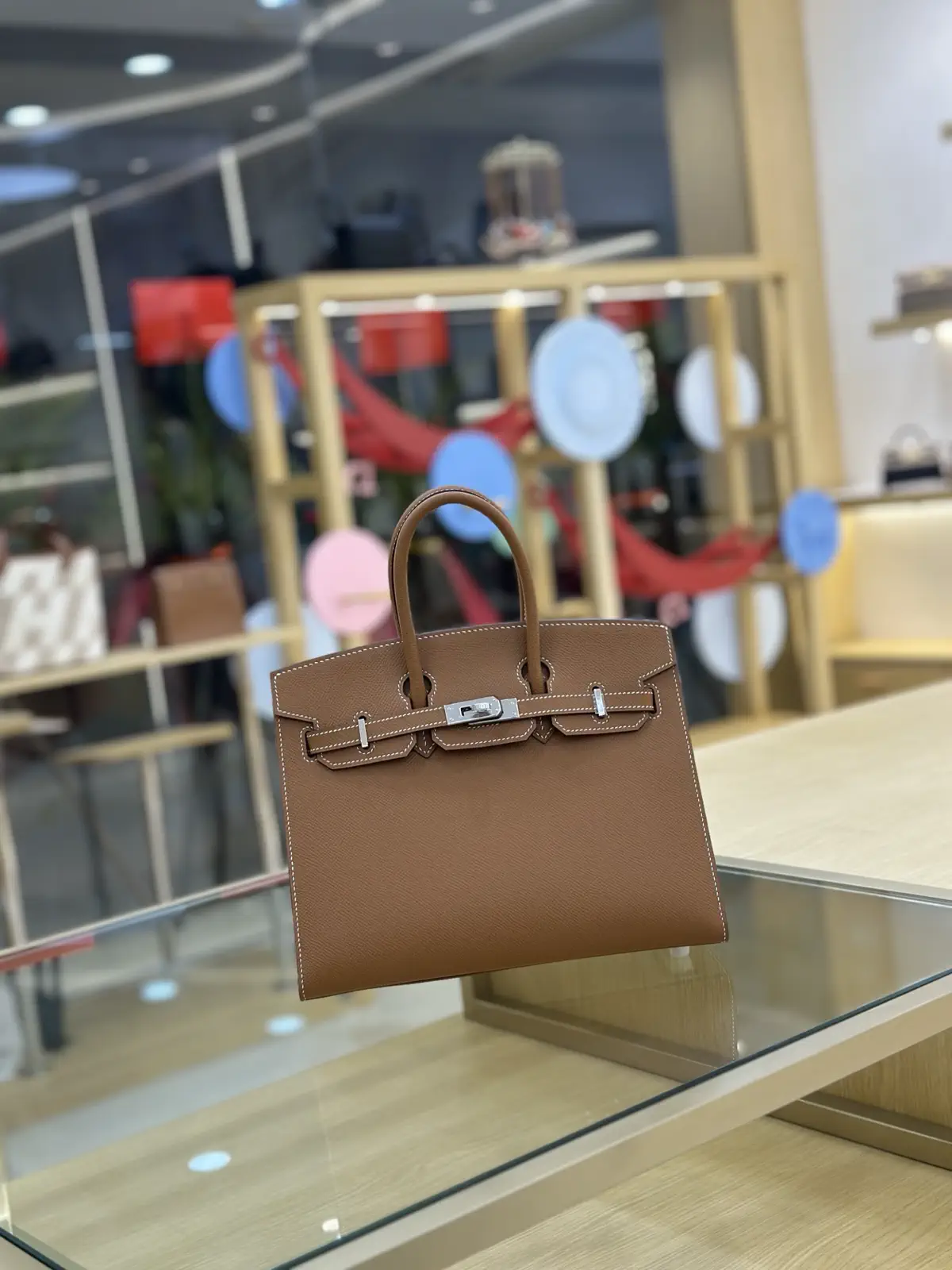 Hermès Brown Top Handle Bag image 1