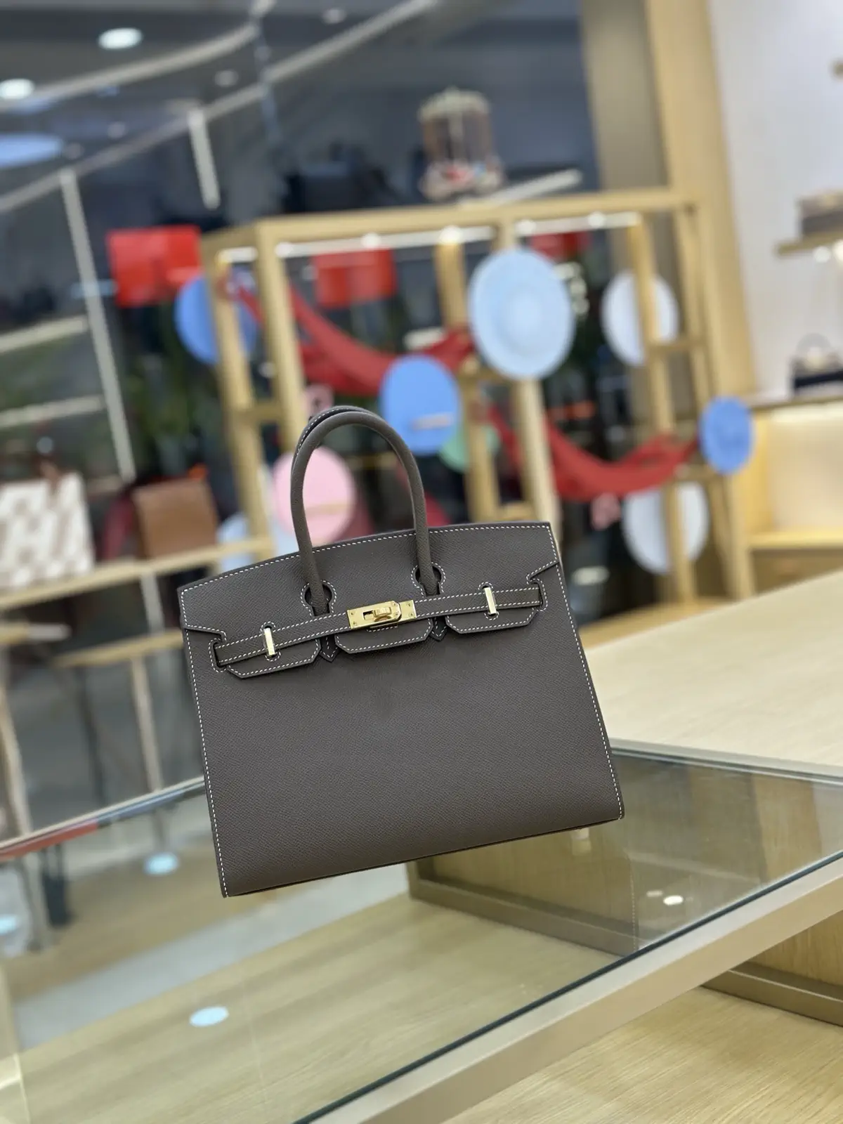 Hermès Epsom Leather Top Handle Bag image 1