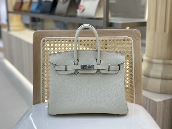Hermès Light Beige Top Handle Bag image 1