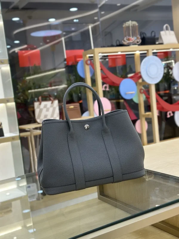 Hermès Grey Garden Party Tote Bag image 1