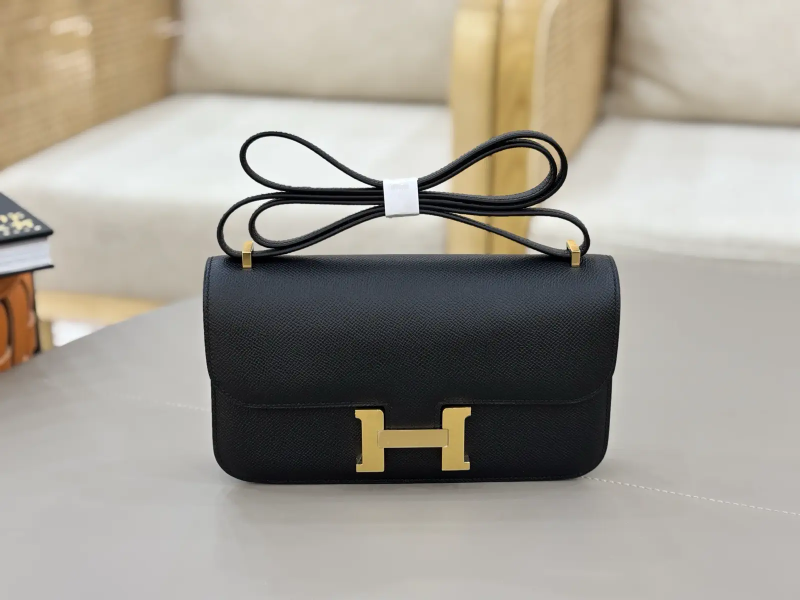 Hermès Black Constance Elan Shoulder Bag image 1