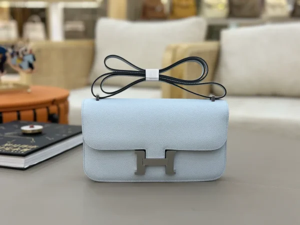 Hermès Light Blue Constance Elan Shoulder Bag image 1