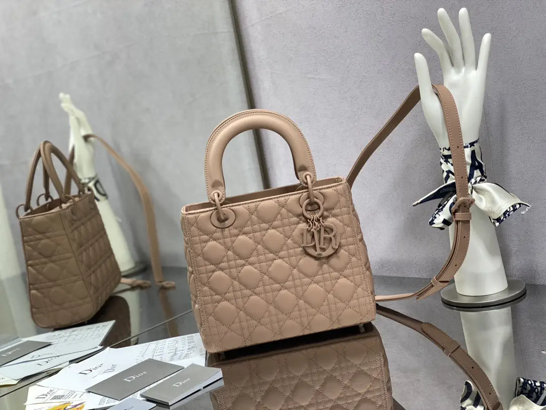 Dior Quilted Top Handle Bag image 1