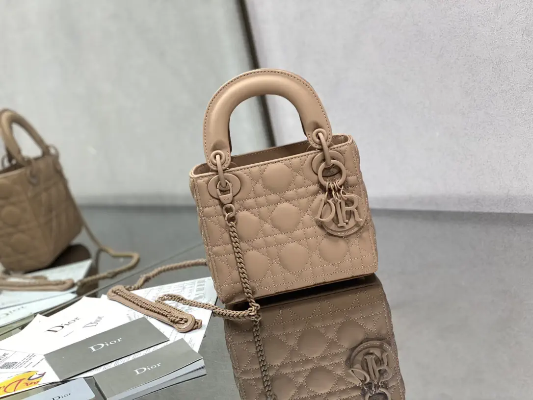 Dior Quilted Top Handle Bag image 1