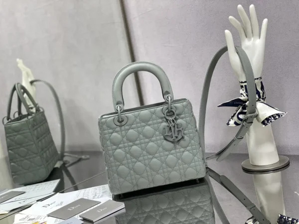 Dior Quilted Top Handle Bag image 1
