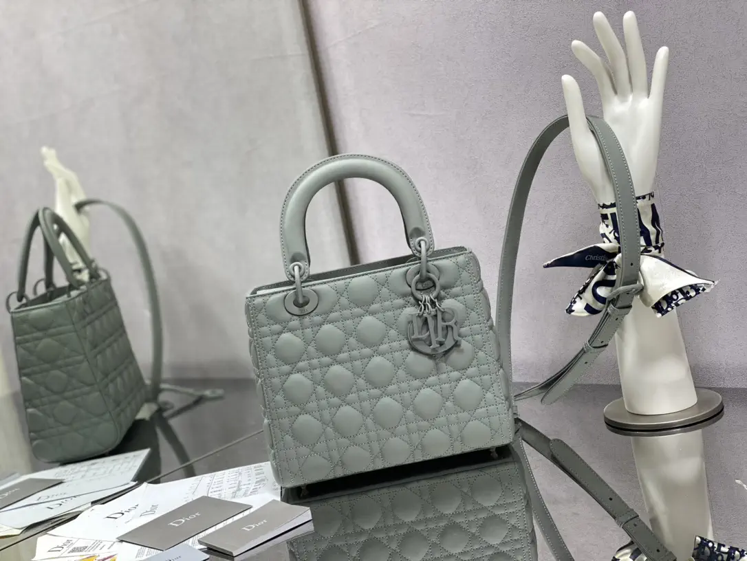 Dior Quilted Top Handle Bag image 1