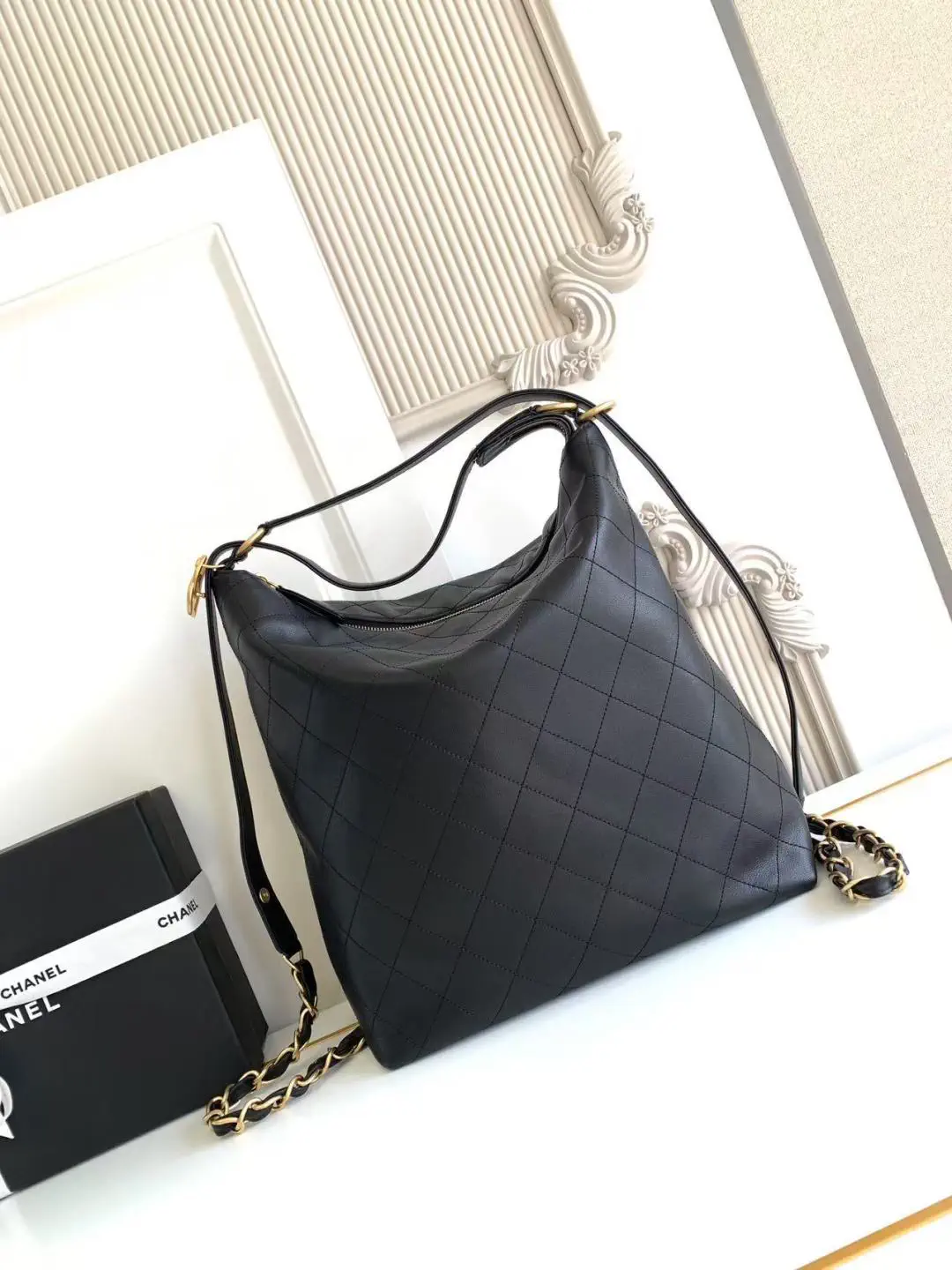 Chanel Quilted Leather Multi-Wear Backpack image 1