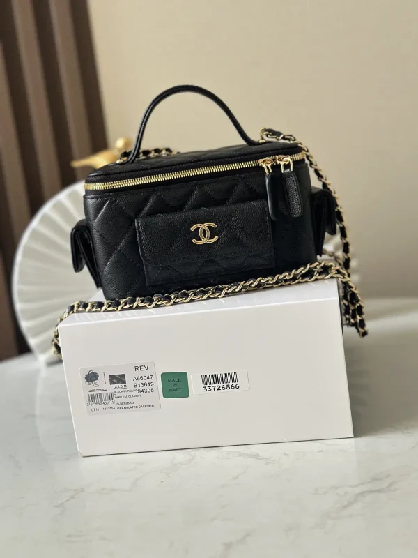 Chanel Quilted Pocket Box Bag image 1