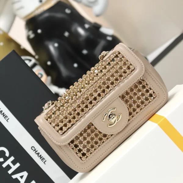 Chanel Crystal Embellished Flap Crossbody Bag image 1