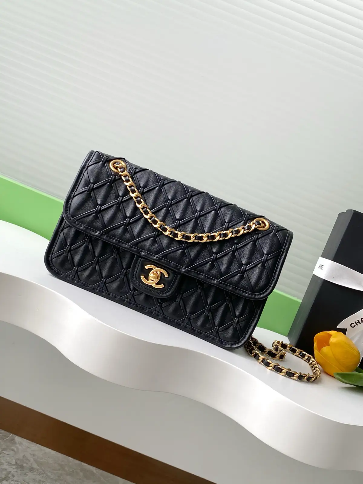 Chanel Quilted Chain Flap Bag image 1
