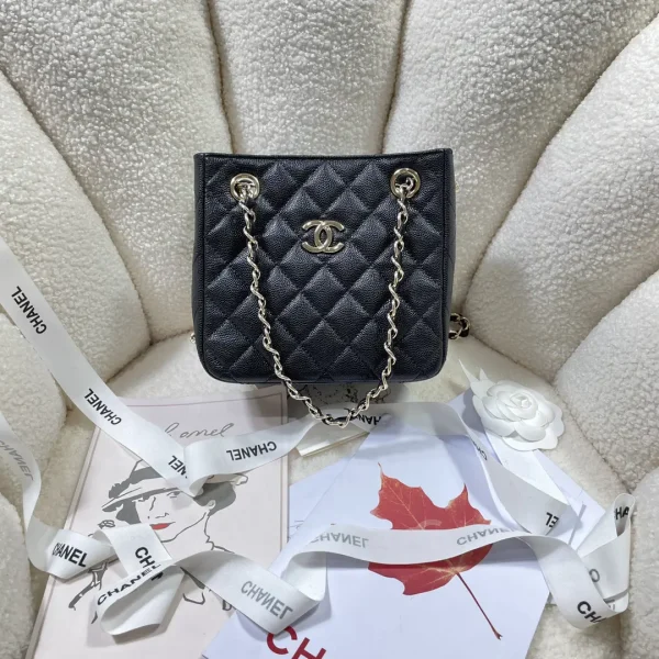 Chanel Quilted Bucket Bag image 1
