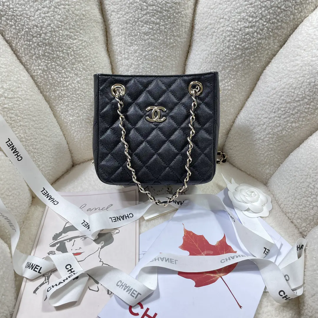 Chanel Quilted Bucket Bag image 1
