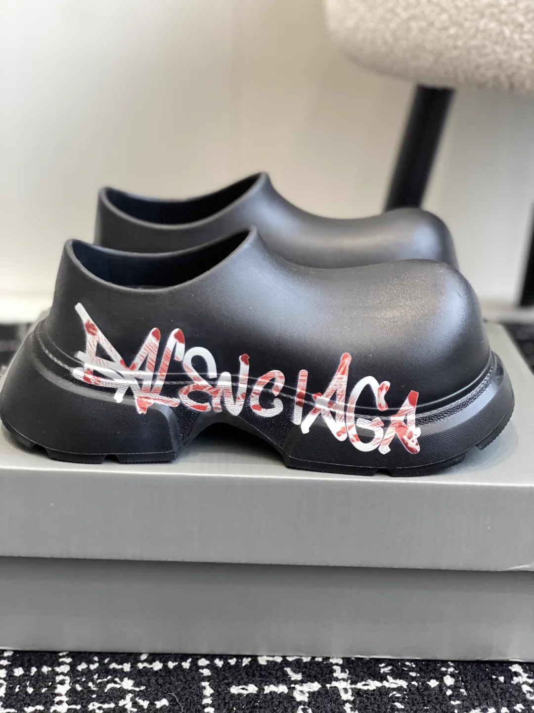 Balenciaga 25ss Spring Summer Graffiti Platform Clogs image 1