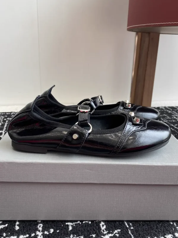 Balenciaga 25ss Early Autumn Distressed Ballet Flats image 1