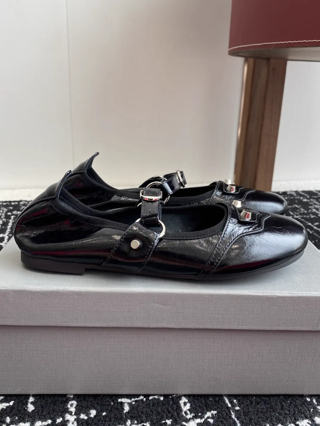 Balenciaga 25ss Early Autumn Distressed Ballet Flats image 1