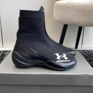 Balenciaga x Under Armour Unisex High-Top Sock Sneakers image 1