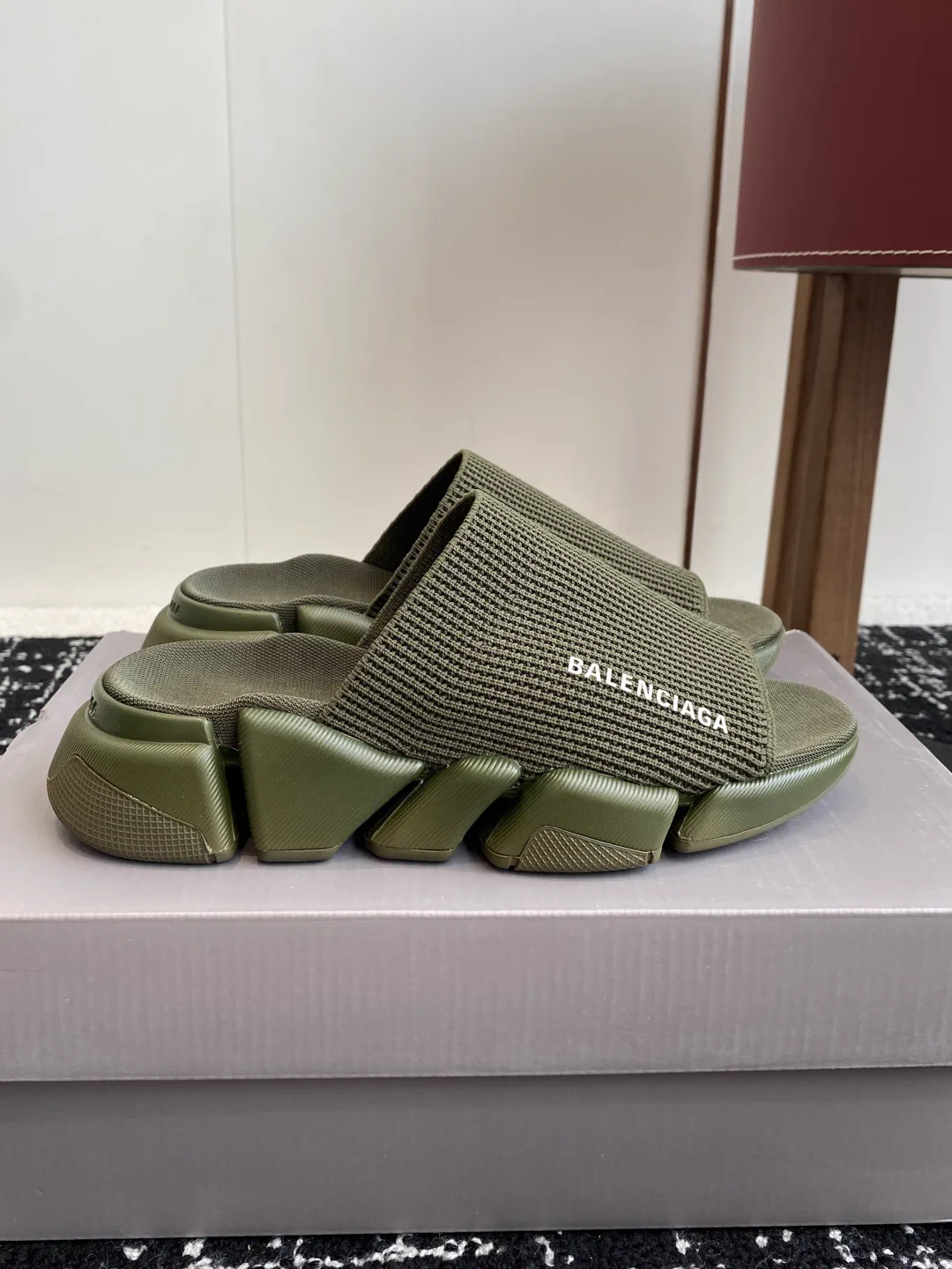 Speed 2.0 Knit Slide Sandals image 1
