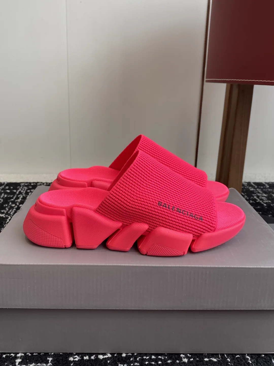 Speed 2.0 Knit Slide Sandals image 1