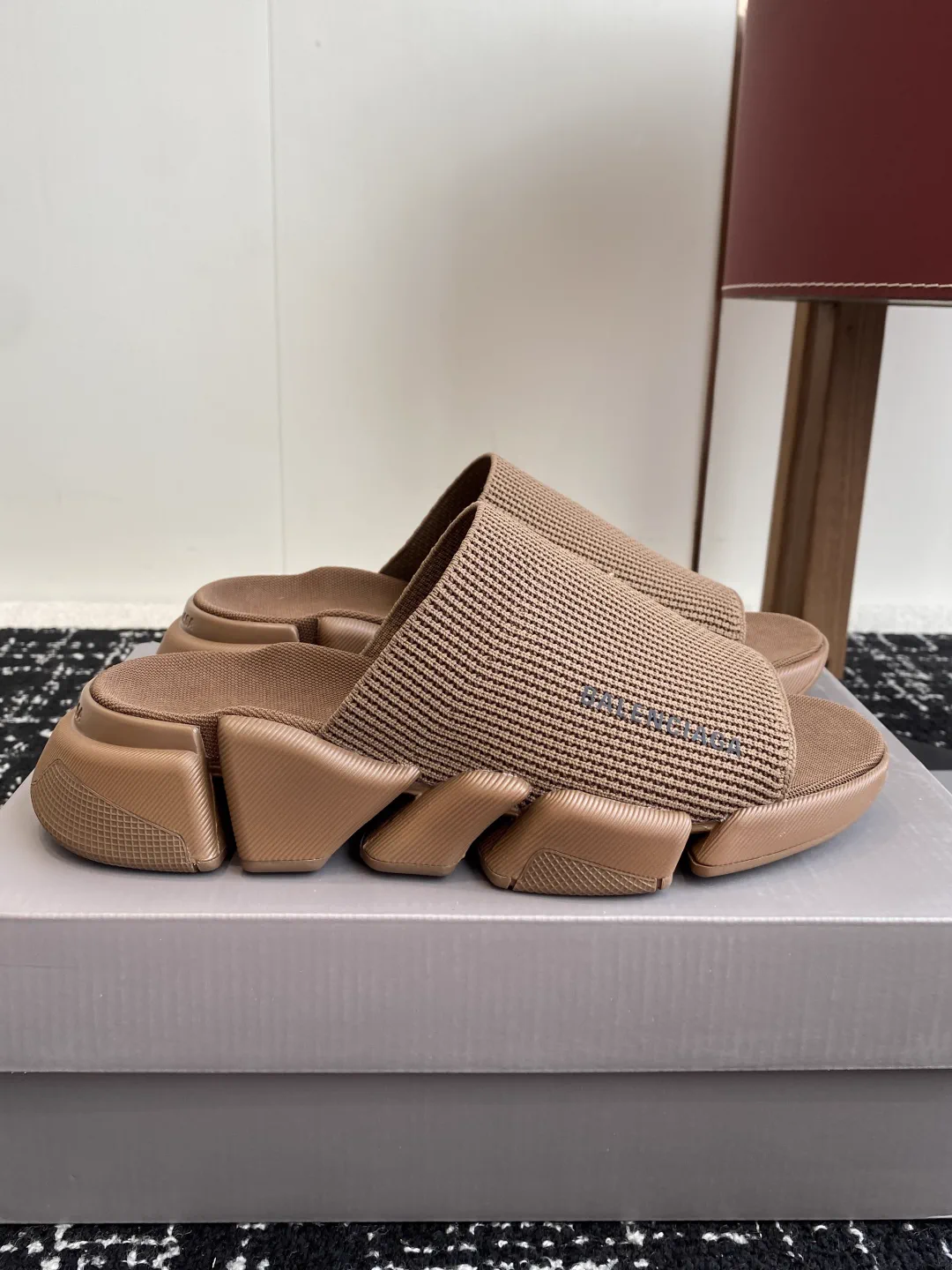 Speed 2.0 Knit Slide Sandals image 1