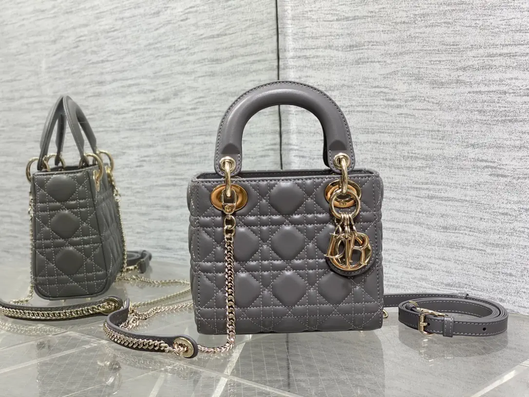 Dior Quilted Top Handle Bag image 1