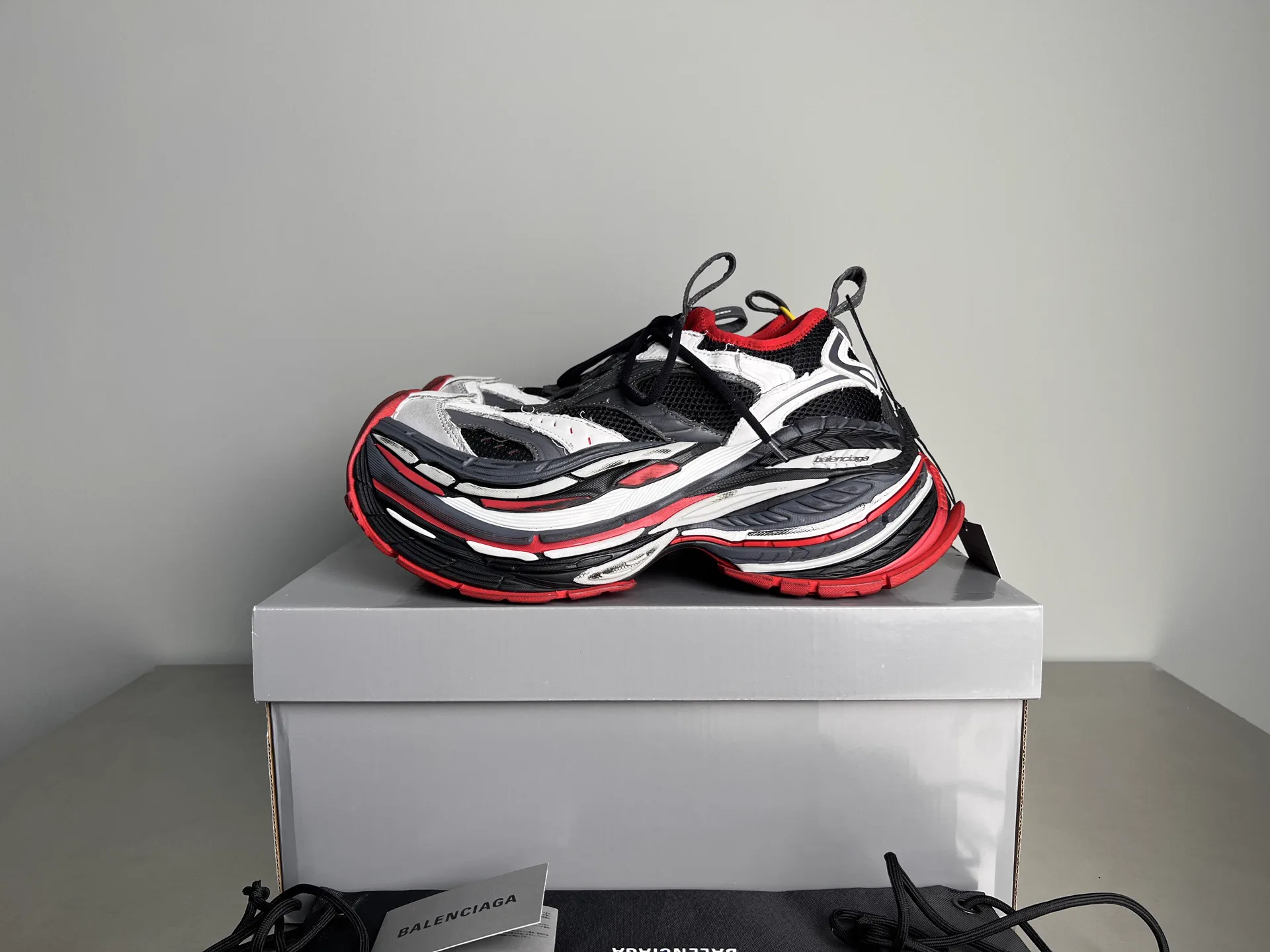 Balenciaga Platform Lace-Up Chunky Sneakers image 1