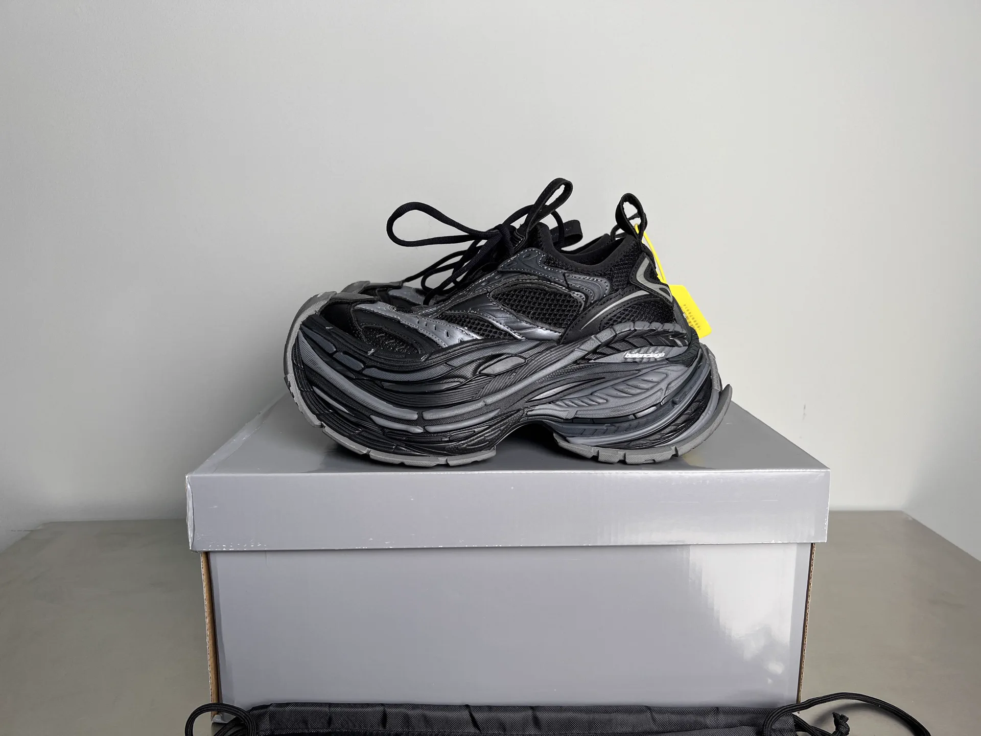 Balenciaga Platform Lace-Up Chunky Sneakers image 1
