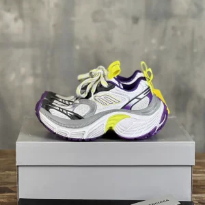 Balenciaga 6XL Round Toe Lace-Up Low-Top Chunky Sneakers image 1