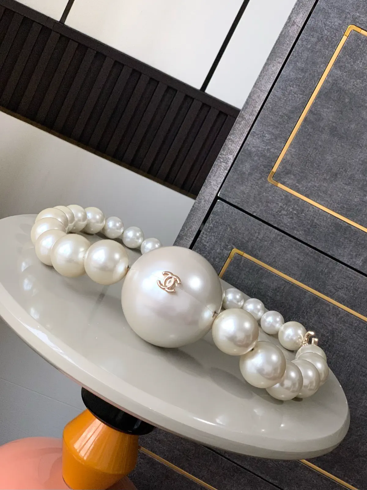 Chanel Pearl Evening Clutch image 1