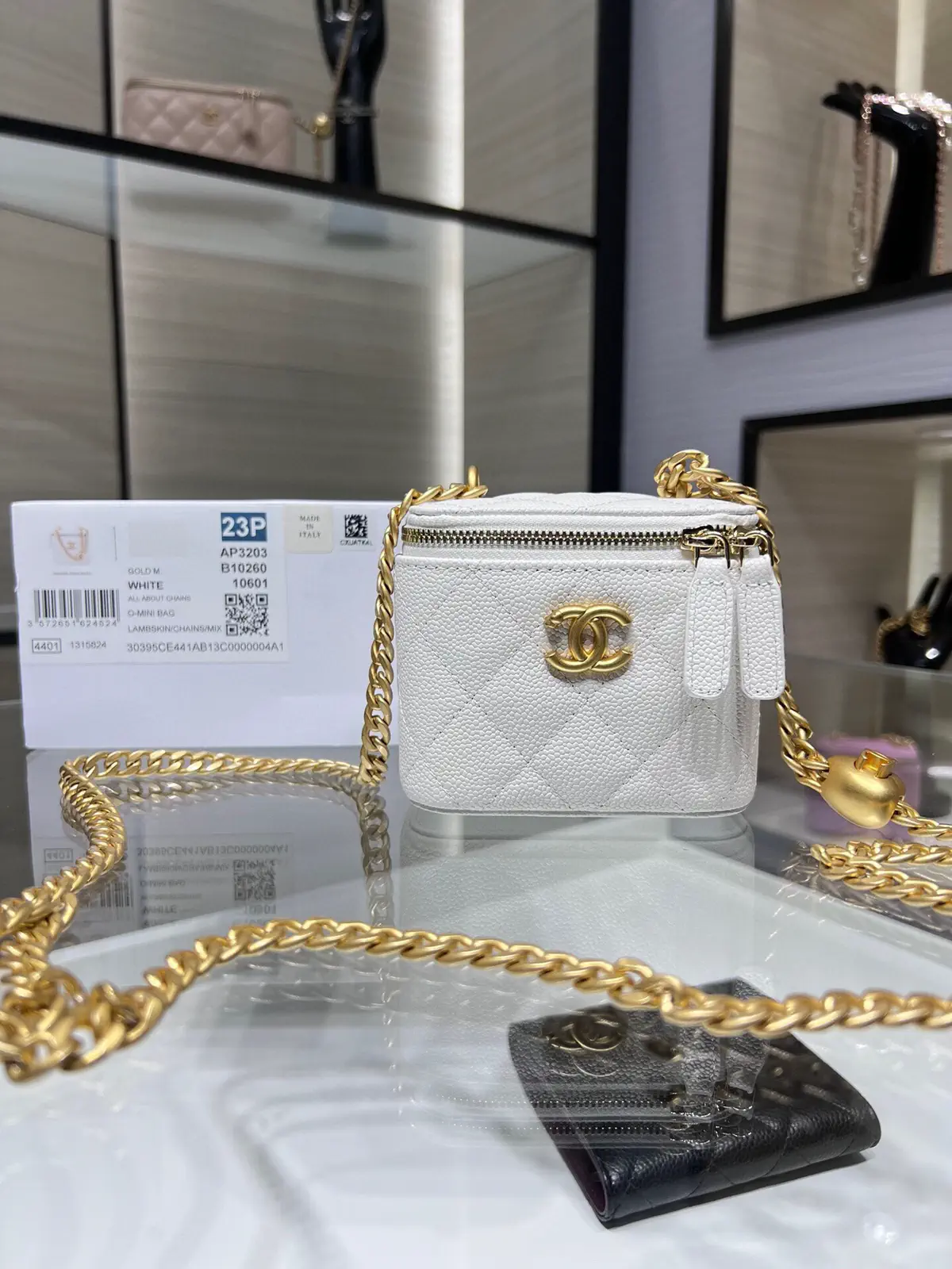 Chanel Quilted Chain Box Bag image 1