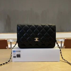 Chanel Quilted Wallet on Chain image 1