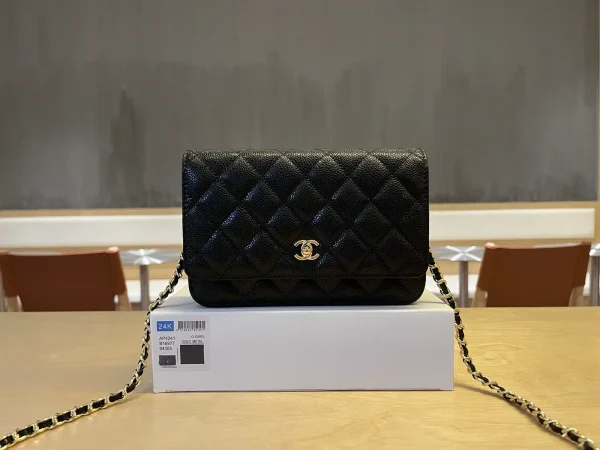 Chanel Quilted Wallet on Chain image 1