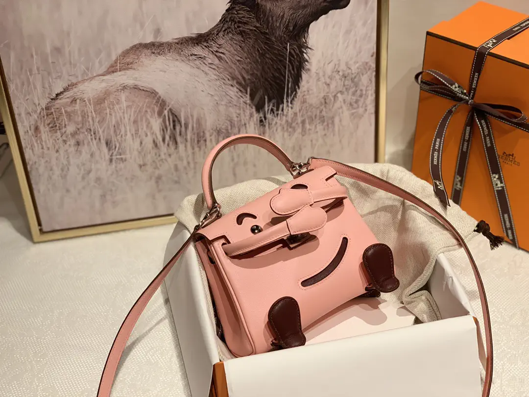 Hermès Pink Kelly Doll Mini Bag image 1
