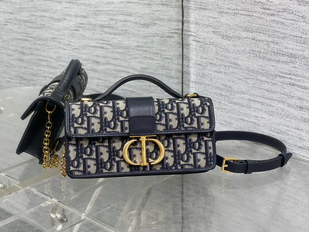 Dior Miss Montaigne Mini Oblique Monogram Top Handle Bag image 1