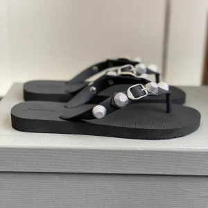 Balenciaga 25ss Studded Flip Flops image 1