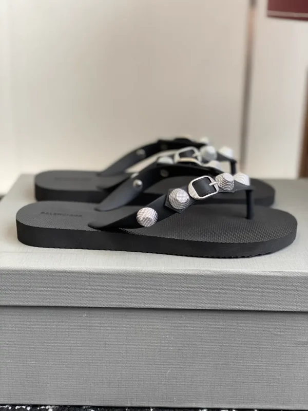 Balenciaga 25ss Studded Flip Flops image 1
