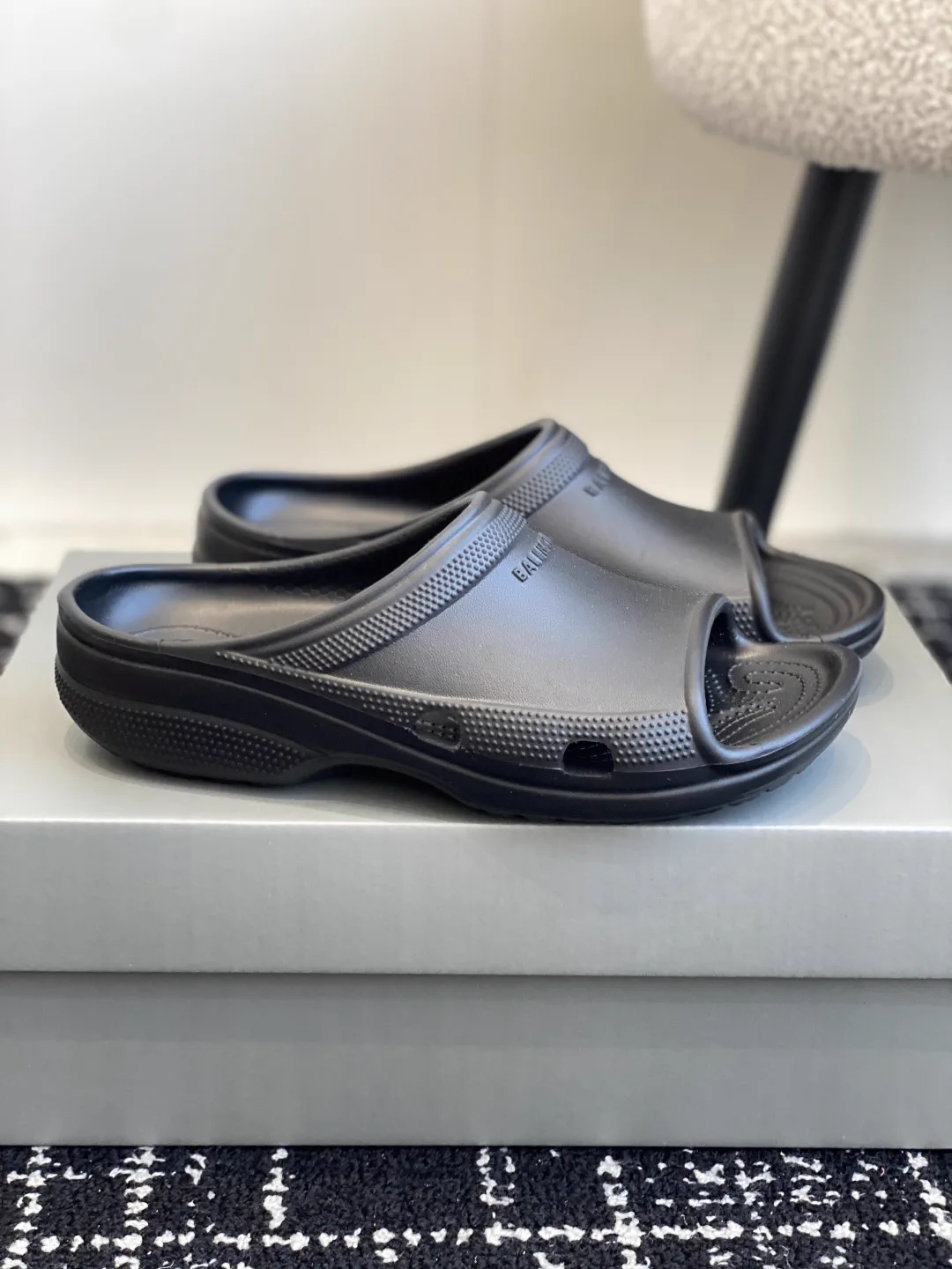 Balenciaga Pool Crocs Collaboration Platform Slides image 1