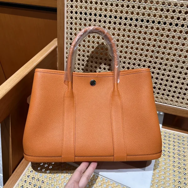 Hermès Orange Top Handle Bag image 1