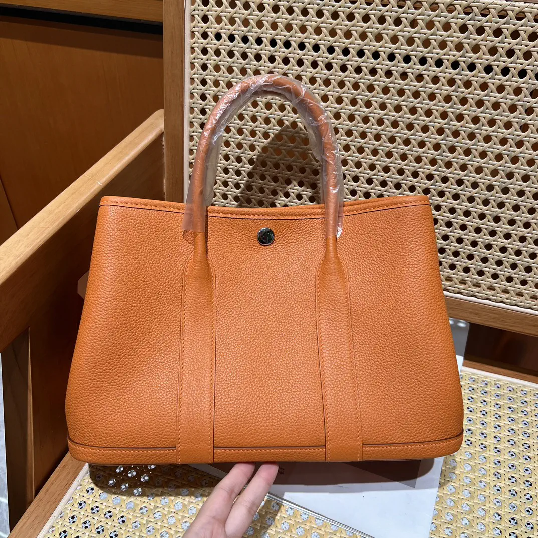 Hermès Orange Top Handle Bag image 1