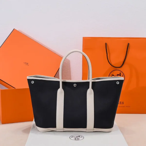 Hermès Canvas Garden Party 36 Tote Bag image 1