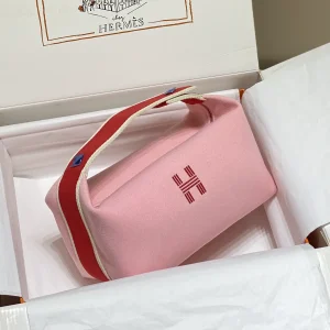 Hermès Canvas Toiletry Bag image 1