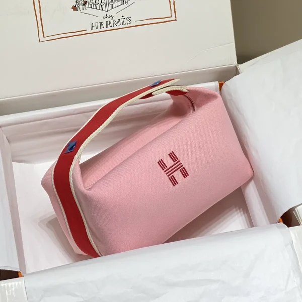 Hermès Canvas Toiletry Bag image 1