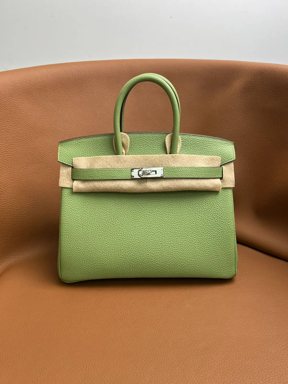 Hermès Green Top Handle Bag image 1