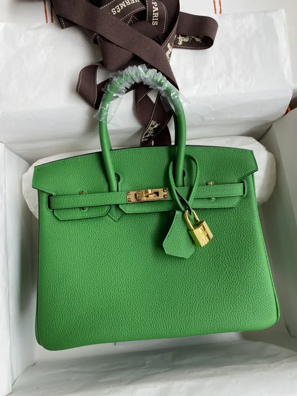 Hermès Green Top Handle Bag image 1