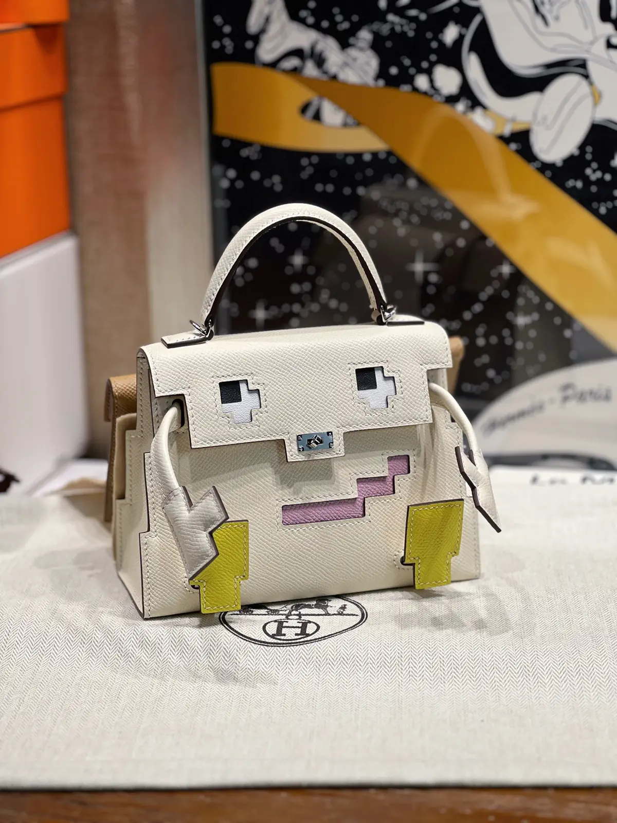 Hermès Kelly Doll Picto Mini Top Handle Bag image 1