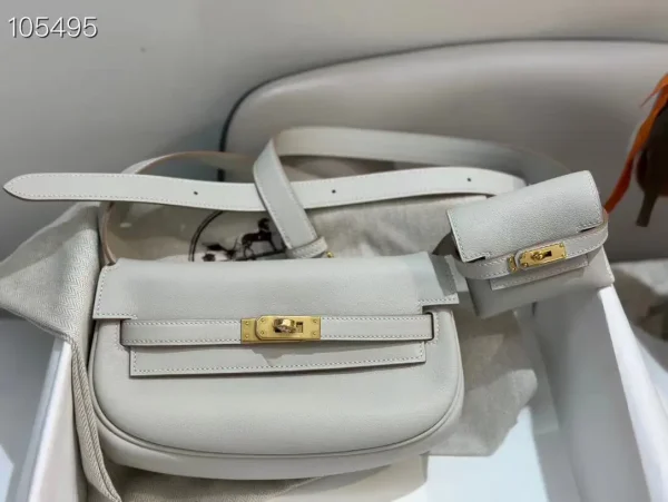 Hermès Kelly Moove Crossbody Bag with Attached Mini Pouch image 1