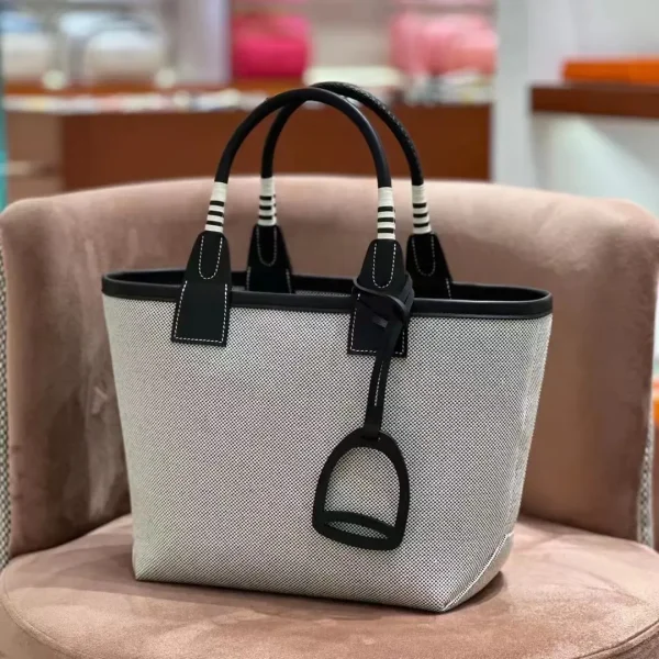 Hermès Canvas Tote Bag image 1