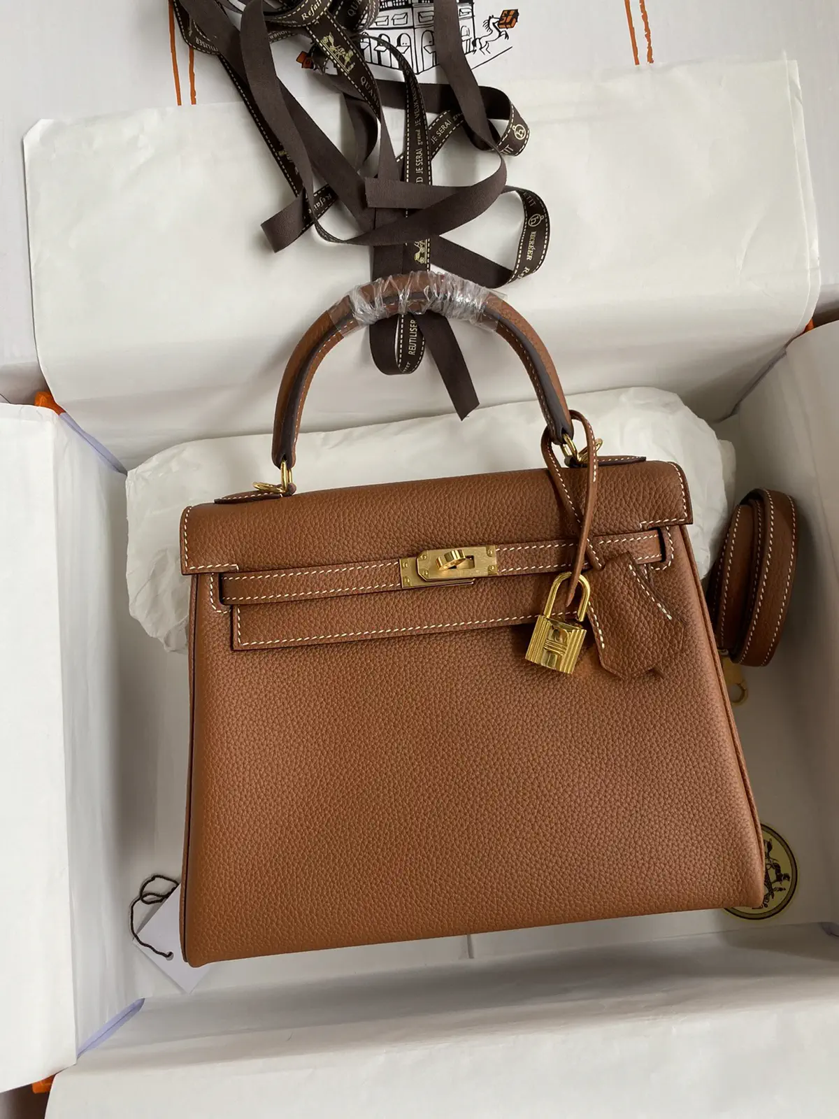 Hermès Kelly 25 Top Handle Bag image 1