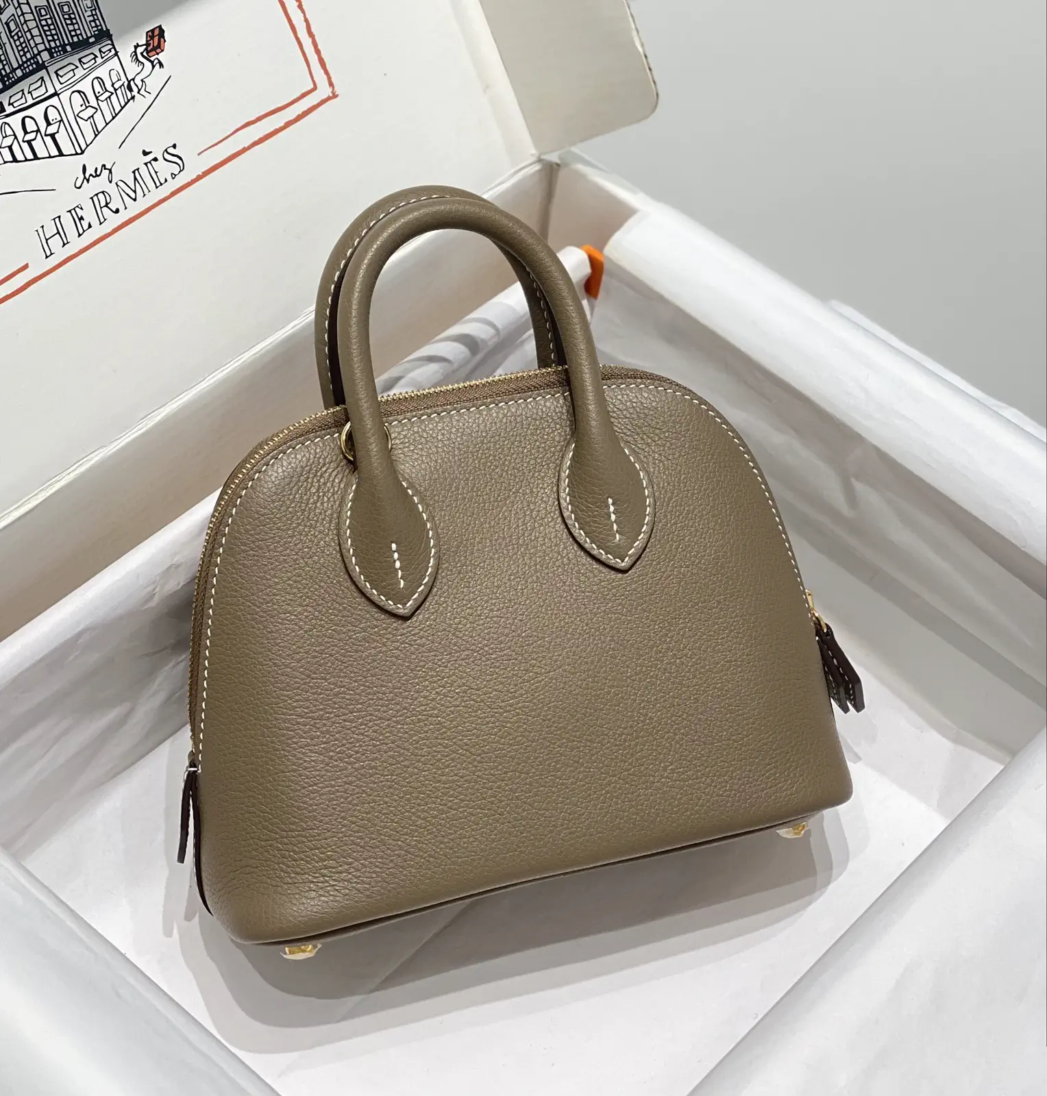 Hermès Mini Bolide Top Handle Bag image 1
